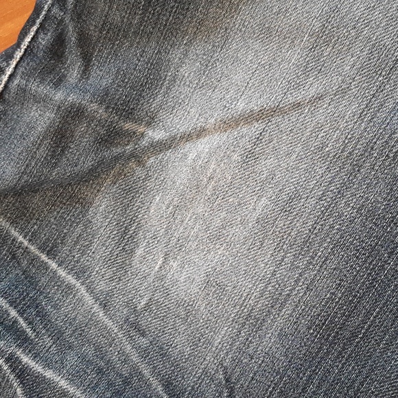 MAVI "Molly" Distressed Look Midrise Flare, Dark Wash Jeans-Size 29/32 - Picture 4 of 11